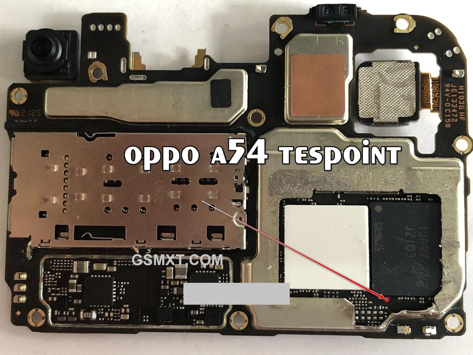Oppo A54 Test Point / EDL Point